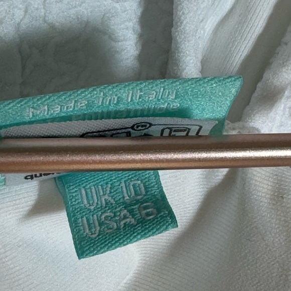 MELISSA ODABASH Perugia One-Piece Swimsuit (US/6) White NWOT - Picture 8 of 8